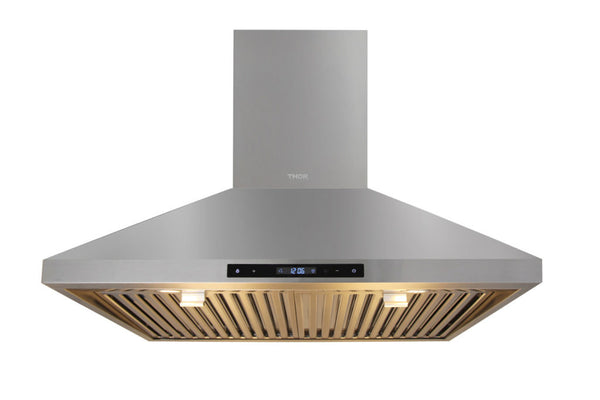 30 Inch Professional Range Hood, 16.5 Inches Tall in Stainless