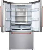 RF3621CTD99-RSG - Gordon Ramsay by THOR Kitchen 36 Inch 20.3 cu ft French Door Counter Depth Refrigerator with Ice Maker in Stainless Steel/Rose Gold