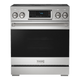 RSE30 - Gordon Ramsay by THOR Kitchen 30 Inch Professional Electric Range with Tilt Panel Touch Control in Stainless Steel